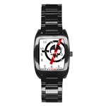 Twenty One Pilots Skull Stainless Steel Barrel Watch