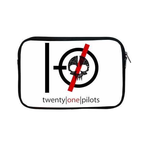 Twenty One Pilots Skull Apple iPad Mini Zipper Case from ArtsNow.com Front