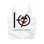 Twenty One Pilots Skull Full Print Recycle Bag (M)