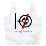Twenty One Pilots Skull Full Print Recycle Bag (XL)