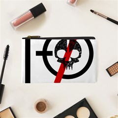 Twenty One Pilots Skull Cosmetic Bag (XS) from ArtsNow.com Front