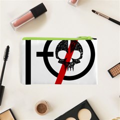 Twenty One Pilots Skull Cosmetic Bag (XS) from ArtsNow.com Back