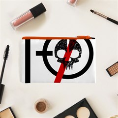 Twenty One Pilots Skull Cosmetic Bag (XS) from ArtsNow.com Back
