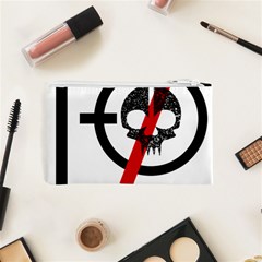 Twenty One Pilots Skull Cosmetic Bag (XS) from ArtsNow.com Back