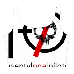 Twenty One Pilots Skull Midi Sleeveless Dress from ArtsNow.com Top Back