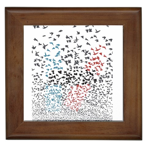 Twenty One Pilots Birds Framed Tile from ArtsNow.com Front