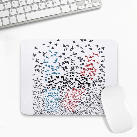 Twenty One Pilots Birds Small Mousepad from ArtsNow.com Front
