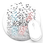 Twenty One Pilots Birds Round Mousepad