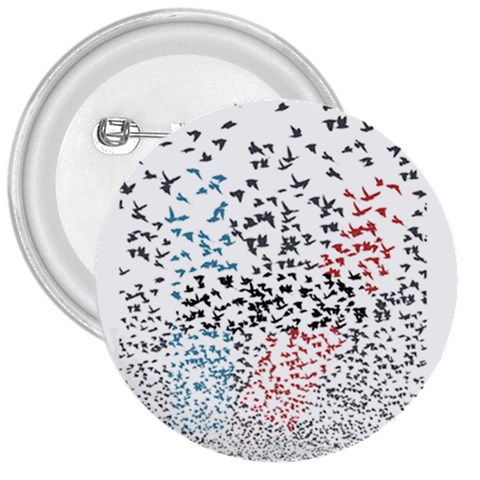 Twenty One Pilots Birds 3  Button from ArtsNow.com Front