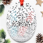 Twenty One Pilots Birds Ornament (Oval)