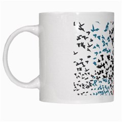 Twenty One Pilots Birds White Mug from ArtsNow.com Left