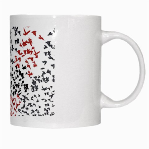 Twenty One Pilots Birds White Mug from ArtsNow.com Right