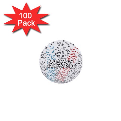 Twenty One Pilots Birds 1  Mini Button (100 pack)  from ArtsNow.com Front