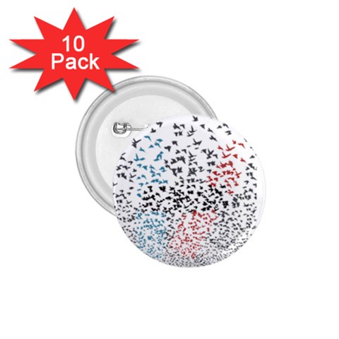 Twenty One Pilots Birds 1.75  Button (10 pack)  from ArtsNow.com Front