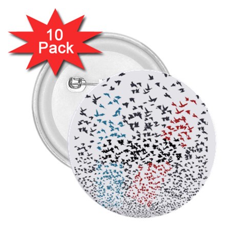 Twenty One Pilots Birds 2.25  Button (10 pack) from ArtsNow.com Front