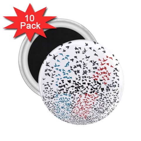Twenty One Pilots Birds 2.25  Magnet (10 pack) from ArtsNow.com Front