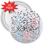 Twenty One Pilots Birds 3  Button (10 pack)