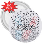 Twenty One Pilots Birds 3  Button (100 pack)