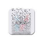 Twenty One Pilots Birds Rubber Square Coaster (4 pack)