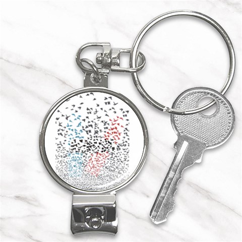 Twenty One Pilots Birds Nail Clippers Key Chain from ArtsNow.com Front