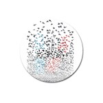 Twenty One Pilots Birds Magnet 3  (Round)