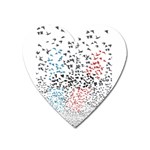 Twenty One Pilots Birds Magnet (Heart)