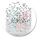 Twenty One Pilots Birds Magnet 5  (Round)