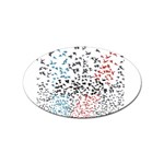 Twenty One Pilots Birds Sticker Oval (100 pack)