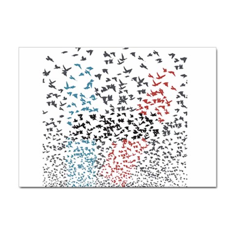 Twenty One Pilots Birds Sticker A4 (10 pack) from ArtsNow.com Front