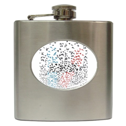 Twenty One Pilots Birds Hip Flask (6 oz) from ArtsNow.com Front