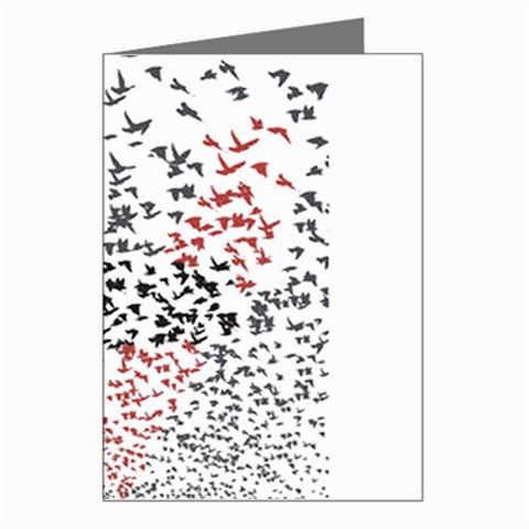 Twenty One Pilots Birds Greeting Card from ArtsNow.com Left