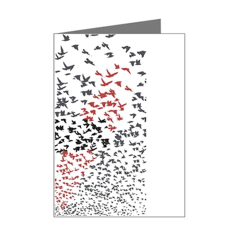 Twenty One Pilots Birds Mini Greeting Card from ArtsNow.com Left