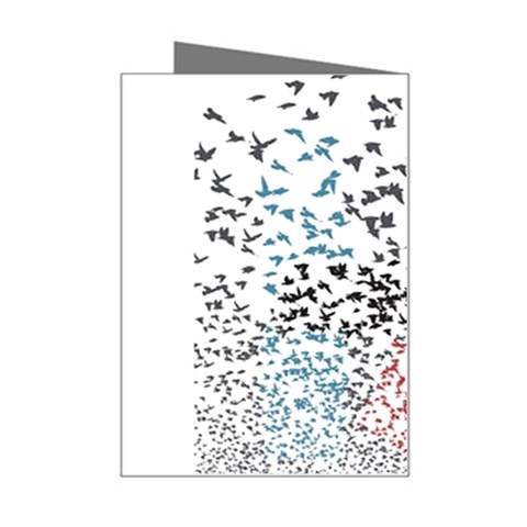 Twenty One Pilots Birds Mini Greeting Card from ArtsNow.com Right