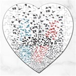 Twenty One Pilots Birds Jigsaw Puzzle (Heart)