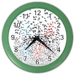 Twenty One Pilots Birds Color Wall Clock