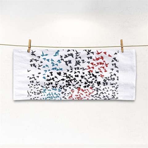 Twenty One Pilots Birds Hand Towel from ArtsNow.com Front