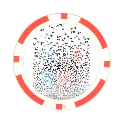 Twenty One Pilots Birds Poker Chip Card Guard (10 pack) from ArtsNow.com Front