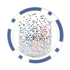 Twenty One Pilots Birds Poker Chip Card Guard (10 pack) from ArtsNow.com Front
