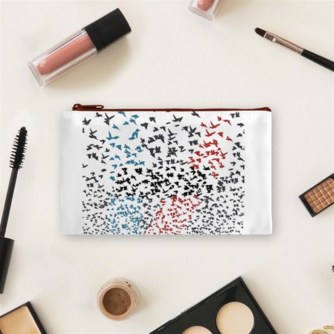 Twenty One Pilots Birds Cosmetic Bag (Small) from ArtsNow.com Front