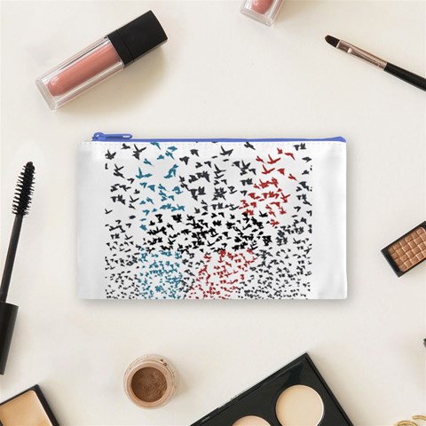 Twenty One Pilots Birds Cosmetic Bag (Small) from ArtsNow.com Front