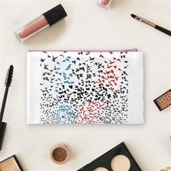 Twenty One Pilots Birds Cosmetic Bag (Medium) from ArtsNow.com Back