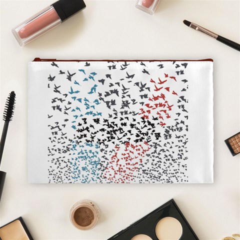 Twenty One Pilots Birds Cosmetic Bag (Large) from ArtsNow.com Front