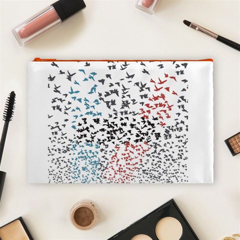 Twenty One Pilots Birds Cosmetic Bag (Large) from ArtsNow.com Front