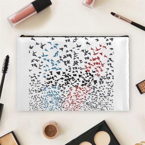 Twenty One Pilots Birds Cosmetic Bag (Large) from ArtsNow.com Front