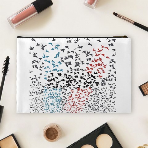 Twenty One Pilots Birds Cosmetic Bag (Large) from ArtsNow.com Back