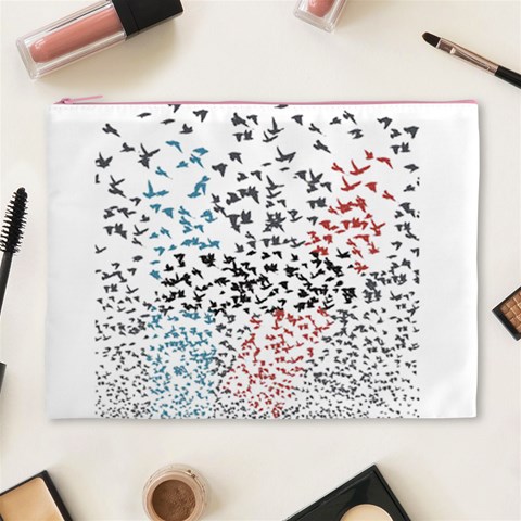 Twenty One Pilots Birds Cosmetic Bag (XL) from ArtsNow.com Front