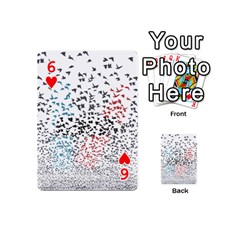 Twenty One Pilots Birds Playing Cards 54 (Mini) from ArtsNow.com Front - Heart6