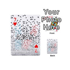 Twenty One Pilots Birds Playing Cards 54 (Mini) from ArtsNow.com Front - Heart7