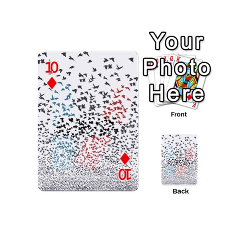Twenty One Pilots Birds Playing Cards 54 (Mini) from ArtsNow.com Front - Diamond10