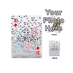 Twenty One Pilots Birds Playing Cards 54 (Mini) from ArtsNow.com Front - Diamond10